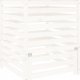 vidaXL vidaXL Kompostownik, biały, 82,5x82,5x99,5 cm, lite drewno sosnowe 1