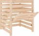 vidaXL vidaXL Kompostownik, 63,5x63,5x77,5 cm, lite drewno sosnowe 4