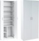 Bestseller Regał Zamknięty R004 Biały 180x74x35 cm 1