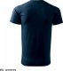 MALFINI Basic 129 - ADLER - Koszulka męska, 160 g/m2 - ciemnoszary melanż 5XL 18