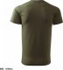 MALFINI Basic 129 - ADLER - Koszulka męska, 160 g/m2 - ciemnoszary melanż 5XL 3