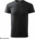 MALFINI Basic 129 - ADLER - Koszulka męska, 160 g/m2 - ciemnoszary melanż 5XL 71