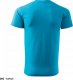 MALFINI Basic 129 - ADLER - Koszulka męska, 160 g/m2 - ciemnoszary melanż 5XL 75
