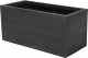 Beliani Doniczka czarna prostokątna 80 x 37 x 38 cm MYRA 4