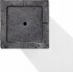 Beliani Doniczki 40 x 40 x 77 cm czarne DION 7