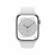 Smartwatch Apple Apple Watch Series 8 Smartwatch (silver/white, 45mm, Sport Band, Aluminum Case) MP6N3FD/A 2