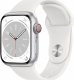 Smartwatch Apple Watch 8 GPS + Cellular 41mm Silver Alu Sport Biały  (MP4A3FD/A) 1