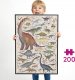 Czuczu Puzzle 200 element?w Puzzlove Dinozaury 5