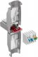 Techly Techly Wtyk beznarzędziowy RJ45 STP Cat6 samozaciskowy 1