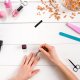 Retoo ZESTAW PRZYBORNIK DO MANICURE PEDICURE PAZNOKCI 7