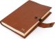 Solier Accessories Personalizowana skórzana okładka na notes kalendarz Solier SA41 camel 1