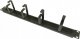 Base link ORGANIZER KABLI 19" RACK Z HACZYKAMI 1U PRZEPUST 1