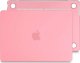 Etui Alogy Etui Alogy Hard Case do Apple Macbook Air 13 2022 M2 Matowy Różowy + Torba do 15.6" 2