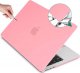 Etui Alogy Etui Alogy Hard Case do Apple Macbook Air 13 2022 M2 Matowy Różowy + Torba do 15.6" 3