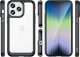Braders Etui Outer Braders sztywny pokrowiec z żelową ramką do iPhone 14 Pro Max czarny 1