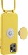 Just Elegance Etui JE PopGrip iPhone 11 Pro 5,8" żółty/rabbit`s paw 30052 (Just Elegance) 2