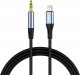 Kabel USB Vipfan Lightning - mini Jack 3.5 mm 1 m Szary (L05) 1