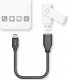 Adapter USB Hama HAMA KABEL PRZEJŚCIOWY OTG, USB 3.0 A, USB TYPE-C, WTYK, 15CM, CZARNY 1