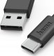 Kabel USB Hama USB-A - USB-C 1 m Czarny (002015940000) 2