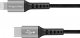 Kabel USB Kruger&Matz USB-C - Lightning 1 m Czarno-srebrny (KM1267) 1