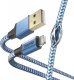 Kabel USB Hama USB-A - Lightning 1.5 m Niebieski (002015530000) 5