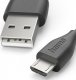 Kabel USB Hama USB-A - microUSB 3 m Czarny (002015880000) 2