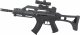 tomdorix HK G36c Karabin Na Kulki z Laserem i Składaną Kolbą Replika ASG + 2x Granaty Kulek 11