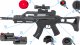 tomdorix HK G36c Karabin Na Kulki z Laserem i Składaną Kolbą Replika ASG + 2x Granaty Kulek 3