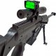 tomdorix Karabin Snajperka Na Kulki 6mm Replika ASG z Laserem i Atrapą Kolimatora 1