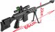 tomdorix Karabin Snajperka Na Kulki 6mm Replika ASG z Laserem i Atrapą Kolimatora 3