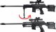 tomdorix Karabin Snajperka Na Kulki 6mm Replika ASG z Laserem i Atrapą Kolimatora 5