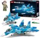tomdorix Klocki Samolot Myśliwiec SU27 FLANKER Odrzutowiec 1