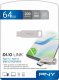 Pendrive PNY Duo-Link, 64 GB  (P-FDI64GDULINKTYC-GE) 1