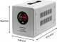UPS Qoltec Pure Sine Wave 500VA (50719) 7