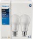 Selgros Zestaw żarówek 2x CorePro LED A67 E27 13W =100W 2700K ciepła 1521lm 2