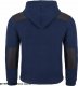 JHK FLRA 340 BUS HOOD PREMIUM - bluza polarowa z odpinanym kapturem 350-360 g/m2 - granatowo-czarny S 1