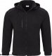 JHK FLRA 340 BUS HOOD PREMIUM - bluza polarowa z odpinanym kapturem 350-360 g/m2 - czarno-czarny XL 1