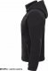 JHK FLRA 340 BUS HOOD PREMIUM - bluza polarowa z odpinanym kapturem 350-360 g/m2 - czarno-czarny XL 2