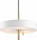 Lampa wisząca Step into Design Lampa wisząca ARTDECO biało - złota 35 cm Outlet 1