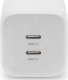 Ładowarka Digitus Digitus Ładowarka sieciowa, zasilacz GaN 2x USB-C PD 3.0 max. 65W, biała 3