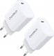 Ładowarka Choetech Ładowarka sieciowa Q5004 20W PD do iPhone 12 13 ZESTAW 2szt biały Ładowarka sieciowa Q5004 20W PD do iPhone 12 13 ZESTAW 2szt biały 1