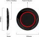 Ładowarka ŁADOWARKA INDUKCYJNA BEZPRZEWODOWA QI UNIWERSALNA FAST CHARGE - C02 UFO 15W CZARNA (MIN.2A) 2