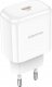 Ładowarka BOROFONE ŁADOWARKA SIECIOWA BN3 PREMIUM - TYP C - QC 3.0 PD 2.0 20W BIAŁA 1