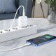 Ładowarka BOROFONE ŁADOWARKA SIECIOWA BN4 POTENTIAL - USB + TYP C - QC 3.0 PD 2.0 20W BIAŁA 5