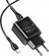 Ładowarka BOROFONE ŁADOWARKA SIECIOWA DBN6 CHARMER - 2XUSB - QC 3.0 18W 3A Z KABLEM USB NA TYP C CZARNA 3