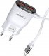 Ładowarka KAKU ŁADOWARKA SIECIOWA KSC-488 HONGTAI - 2XUSB - 2,4A Z KABLEM LIGHTNING BIAŁA 3