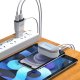 Ładowarka KAKU ŁADOWARKA SIECIOWA KSC-488 HONGTAI - 2XUSB - 2,4A Z KABLEM LIGHTNING BIAŁA 4
