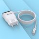 Ładowarka KAKU ŁADOWARKA SIECIOWA KSC-488 HONGTAI - 2XUSB - 2,4A Z KABLEM LIGHTNING BIAŁA 7