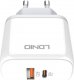Ładowarka LDNIO Ładowarka sieciowa LDNIO A2526C USB, USB-C 45W + Kabel Lightning 6