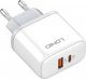 Ładowarka LDNIO Ładowarka sieciowa LDNIO A2526C USB, USB-C 45W + Kabel USB-C 3